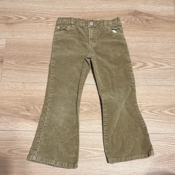 Kids Tan Corduroy Pants - Picture 5 of 6